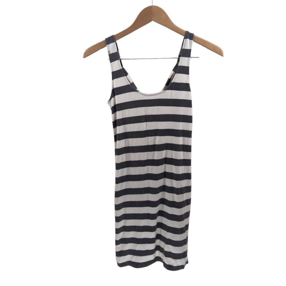 Billabong Striped Sleeveless Bodycon Tank Dress Cotton Small S